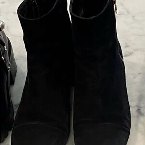 J. Crew Black Ankle Booties size 7.5